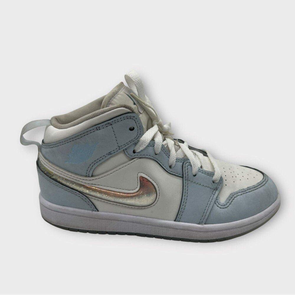 Nike Kids' Blue and White Sneakers
